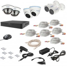 Комплект відеоспостереження AHD 6MIX 5MEGA