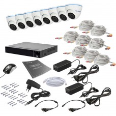 Комплект відеоспостереження Tecsar AHD 8IN 5MEGA