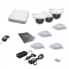 Комплект IP відеоспостереження Uniview 3DOME 2MEGA