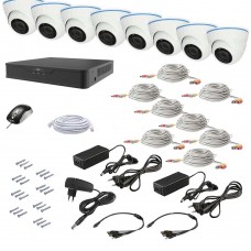 Комплект відеоспостереження AHD 8IN 2MEGA